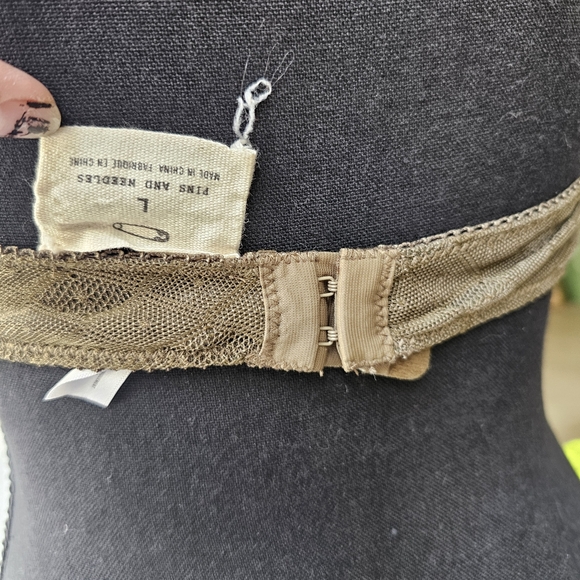 Urban Outfitters Pins & Needles Bralette Olive Green - Picture 12 of 12